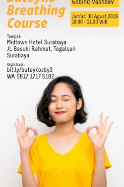Buteyko Breathing Course Surabaya